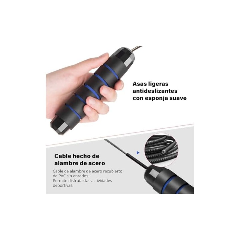 Altera Kanda Juego de Cuerdas para Saltar 2.8 m –
