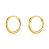 Hoop Earrings 925 Silver for Women Zirconia Small Hoop Earrings