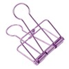 30Pcs Wire Binder Clips 2in Wide Hollow Out Strong Metal
