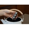 Ikenaga IronWorks Iron Egg Nanbu Ironware Iron Dumpling, Bran Pickle,