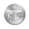 Panasonic CR2412 Lithium 3V Coin Cell Battery DL2412 BR2412