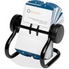 Rolodex Open Rotary Business Card File with 24 Guides, Holds