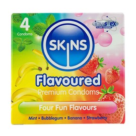 Skins - Flavoured Condome 4er