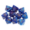 Yourandoll 10pcs Polyhedral Dice D8 Dice 8-Sided Dice for Dungeons