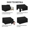 Easy-Going Waterproof Patio Sofa Cover UV Resistant 3 Seater Outdoor