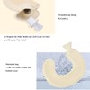 U Shaped Neck Hot Water Bag Double Knitted Insulation Rubber