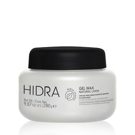 Cera Gel Profesional 280 g | HIDRA GEL WAX NATURAL | Peinados Duraderos con Fijación Alta | Definición de Picos y Mechones | Fórmula Ligera y No Grasosa