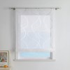 ESLIR Roman Blind Burnout Roman Curtain with Drawstring Living Room