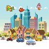 WISESTAR Fridge Magnet 26PCS Traffic Magnet Magnet Magnetic Rubber Ship