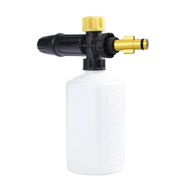 Plastic Snow Foam Lance/Adjustable Foam Nozzle/Foam Cannon for Electric High Pressure Washers (B.Compatible with Sun Joe & Some of AR Blue Clean)