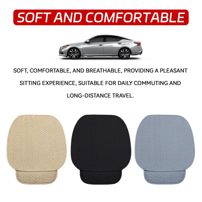 HHZL 2PCS Car Seat Cushion Covers, Car Seat Cover Pad