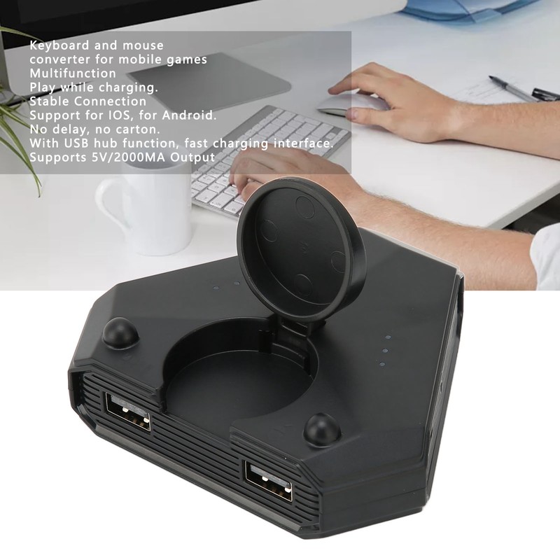 Mouse and Keyboard Converter Bluetooth 5.0 Portable Game Controller Adapter