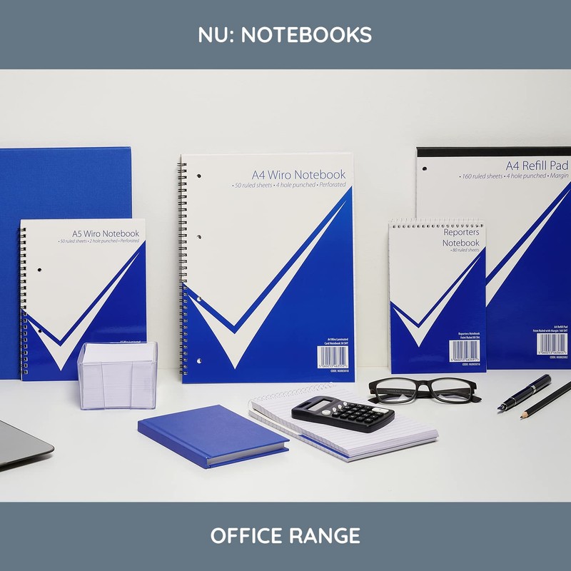 Nu Notebooks - Office Range - A4 Refill Pad -