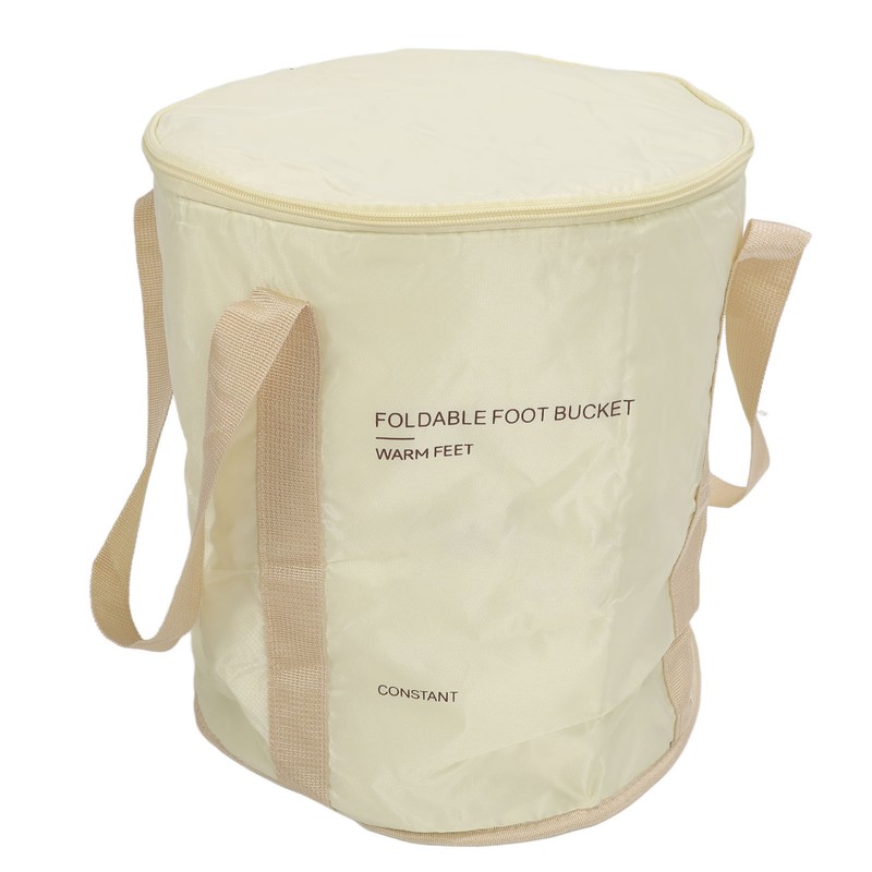 Foldable Foot Soaking Bag 5 Layer Insulation Portable Handle Collapsible
