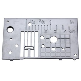 Cutex Needle Plate Part Number #XC7872151 Compatible with Babylock BLG, BLQC/Brother NV1500, NV4500D, NX-250