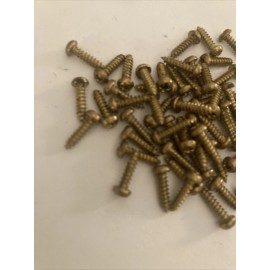 Martin 50 Brass Screws For Grover Schaller Ping Guitar Machine Heads Tuners