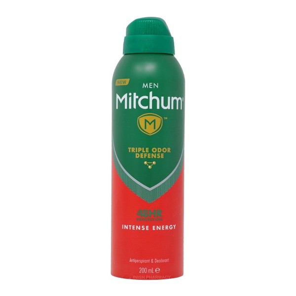 Mitchum Men Triple Odour Defense 48HR AP & Deodorant Intense Energy 200ml