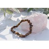Grounding Stone - Reiki Energy Charged Tigers Eye Polished Crystal