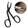 Scissors Shaped Eyebrow Tweezers | Heavy Duty Handled Eyebrow Tweezers