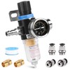 SWAWIS Pressure Regulator Compressed Air Water Separator Compressed Air 1/4