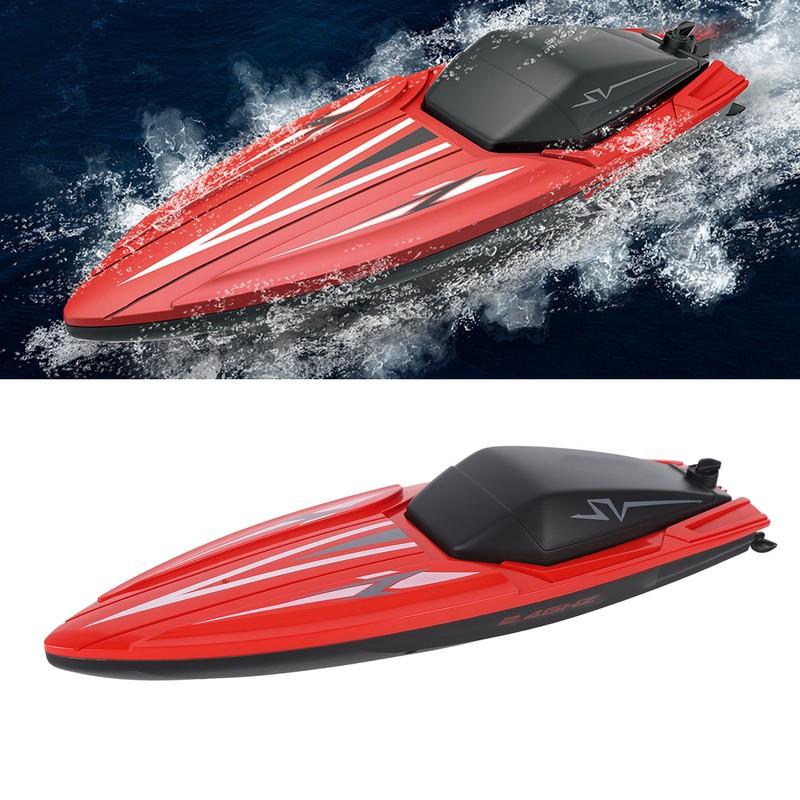 RC Boat Waterproof Off Water Induction Dual Motor Remote Control
