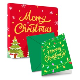 HAPPYPOP Christmas Gifts Stocking Socks for Teen Boys Girls - Elf Socks Xmas Stocking Stuffers for Kids With Greeting Card