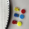 Dampener Silicone Racket Dampener Cute Tennis Supplies Racket for Gift,2