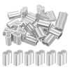 uxcell 5/16" 8mm Aluminum Crimping Loop Sleeve Double Ferrule for