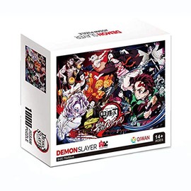 Ghost Killing Puzzle Popular Anime Jigsaw Kimetsu No Yaiba Jigsaw Puzzle Cartoon Theme Jigsaw Piece Adult Kids' Paper Challenge Family Game 1000pcs