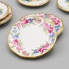 Odoria 1/12 Scale Miniature Dinnerware Set 17Pcs Dollhouse Accessories, Pink