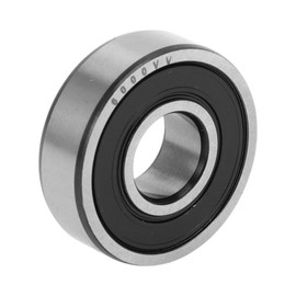 ACROPIX 6000VV Deep Groove Ball Bearings P6 10x26x8mm Lubricated Bearings Double Rubber Seal Black Silver Tone Scooter Skateboard Wheel