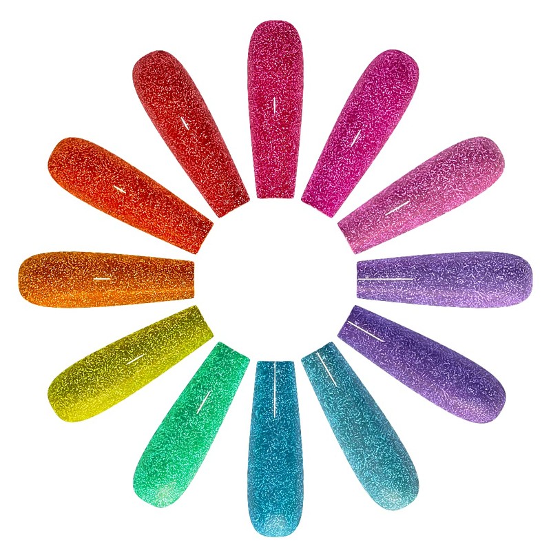 Kiara Sky Diamond FX Reflective Gel Polish (Bubblelicious)