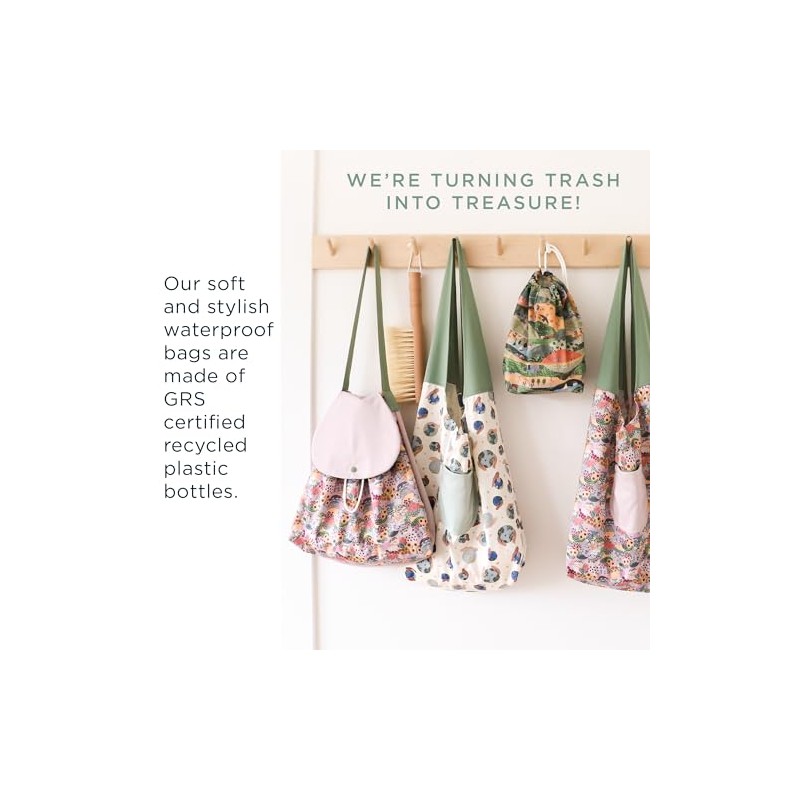 Esembly Day Bag, Wet & Dry Storage - Verdant Gingham