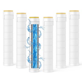 JOMST Shower Filter for Handheld Shower Head, 6 Pack 18 Stage Filter for Hard Water Remove Chlorine and Harmful Substances, Only Fit for JOMST SP 03A Filtered Shower Head (ASIN: B0CXXK3VRC)
