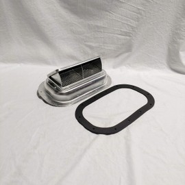 Kay Enterprises Trailer Roof Vent Aluminum Roof Vent High Profile Air Flow RV w/Gasket Rod Handle