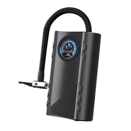 Auto Air Pump | Electric Car Tire Air Pump,Compact Tire Inflator with Pressure Gauge, Efficient Tire Pump for, Tires, Balls