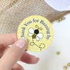 Bumble Bee Thank You Stickers, Party Favor Labels, Envelope Seals,