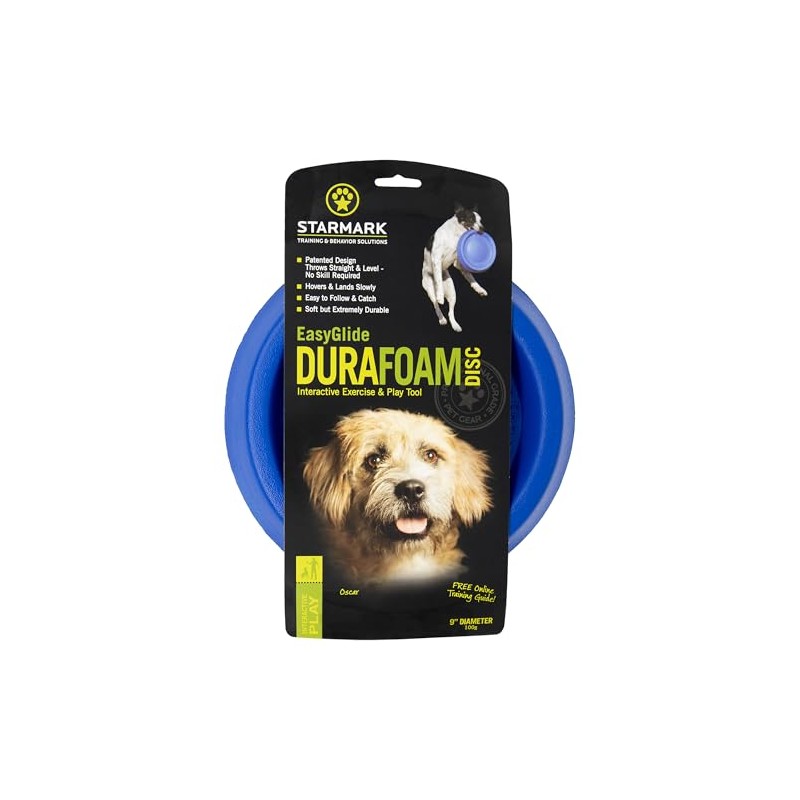 Starmark Easy Glide DuraFoam Juguete para Perro, Color varía 9