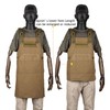 JFFCESTORE Tactical BBQ Apron - Outdoor Durable Camping Cooking Apron