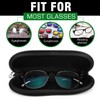 MoKo Sunglasses Soft Case 2 Pack, Ultra Light Portable Neoprene