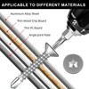 HanTof 100Pcs Torx Drive High-Strength Quick Tapping Screws for Metal,