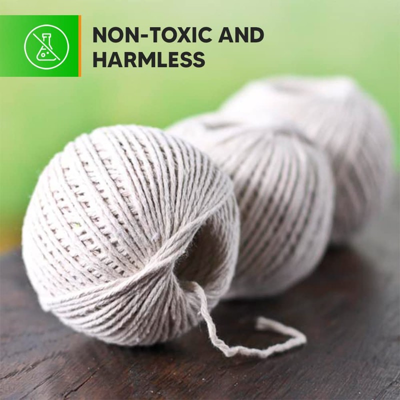 ANGIX 3 x Cotton String Roll, Twine String Ball for