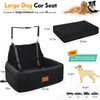 NEEZUKAR Dog Car Seat for Large Medium Dogs,Portable Washable Pet