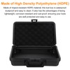 sourcing map Hard Carry Case 12.2" High-Density Polyethylene Empty Tool