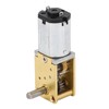 Turbo Worm Geared Motor Micro Brushed DC12V Mini Reduction 1