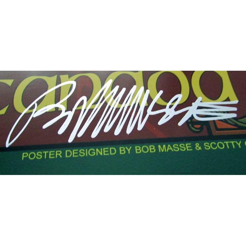 Bob Masse Robert Plant 2005 Victoria BC Concert Tour Poster