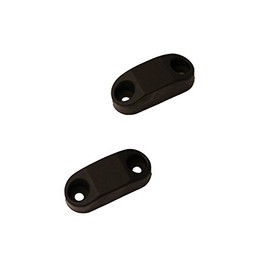 H. Bowes #1 Strongest - RV & Trailer Magnetic Door/Baggage Door Catch Camper Black Plastic (1-Pair)