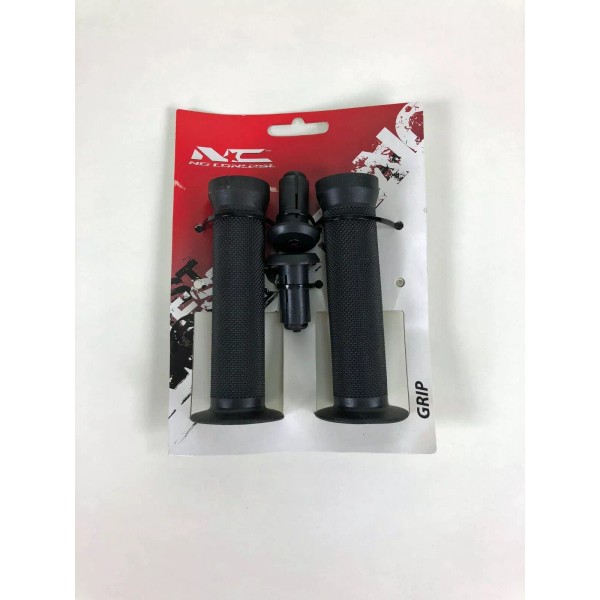 No Contest BMX Handlebar Grips Red Black Bicycle Bike -