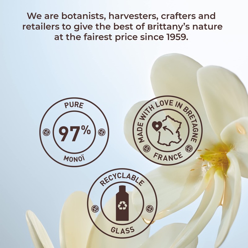 Yves Rocher Monoï de Tahiti Traditional Nourishing Oil for Body