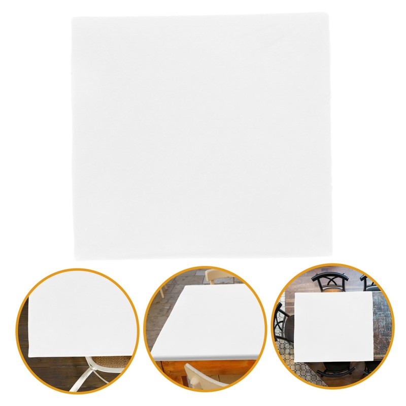 LABRIMP Stretch Tablecloth Coffee Table Cover Elastic Edged Table Cover